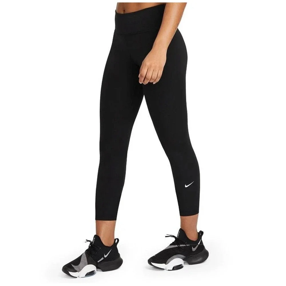 Nike Dri-Fit Women's XS Capri Leggings Tight Fit Performance‎ Black DD0247-010